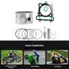 Piston Rings Gasket Kit 4KB-11351-00-00 5UH-11631-00-C0 for YFM 350 Piston Gasket Motorbike Accessory Easy Installation