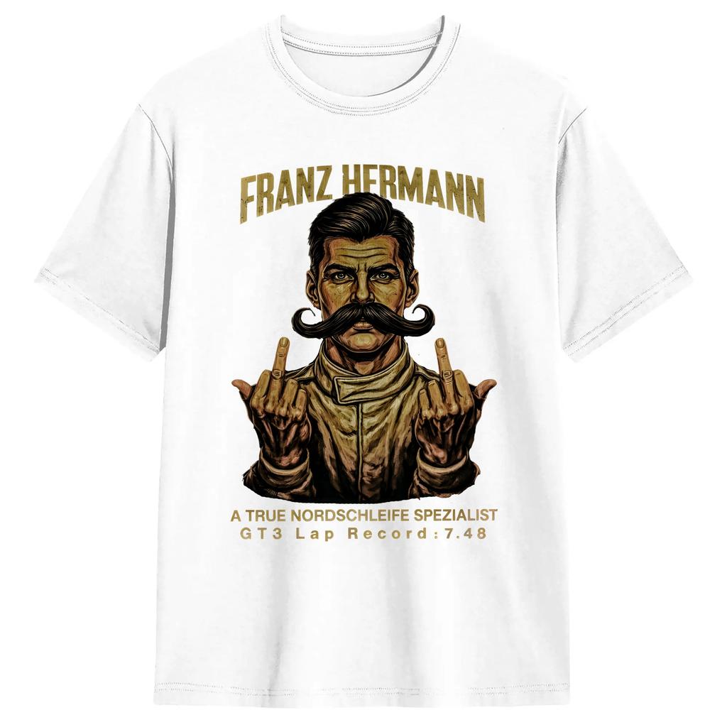 Vintage Franz HerUnisexn MAXVERSTAPPEN Flipping The Bird T Shirt Summer Cotton TShirts Unisexs Clothing Unisexs Casual Tee Shirt