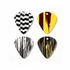Non-slip Comfort Grip Guitar Picks 1Pcs Celluloid Art Pattern for Electric Guitar Practice Live Stage Use