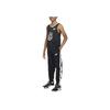 Nike Logo Cuffed Casual Knit Sports Pants Kids bottoms Black DQ8950-010