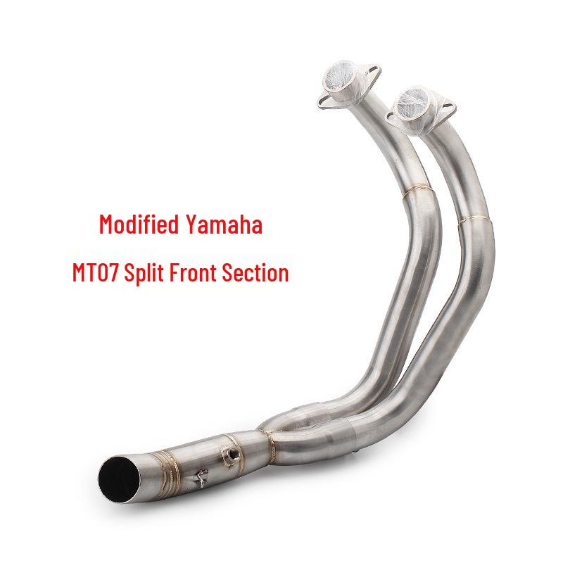 MT07 MT09 FZ07 FZ09 XSR900 Motorcycle Exhaust Pipe for Full/Front Section Modification