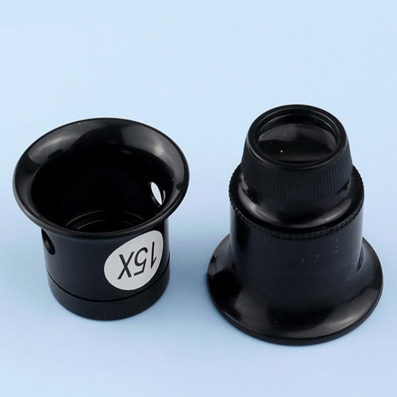 Jewelers Loupe Portable Monocular Magnifier Magnifying Glass Tool For Clock Maintenance Craftsmen And Hobbyists