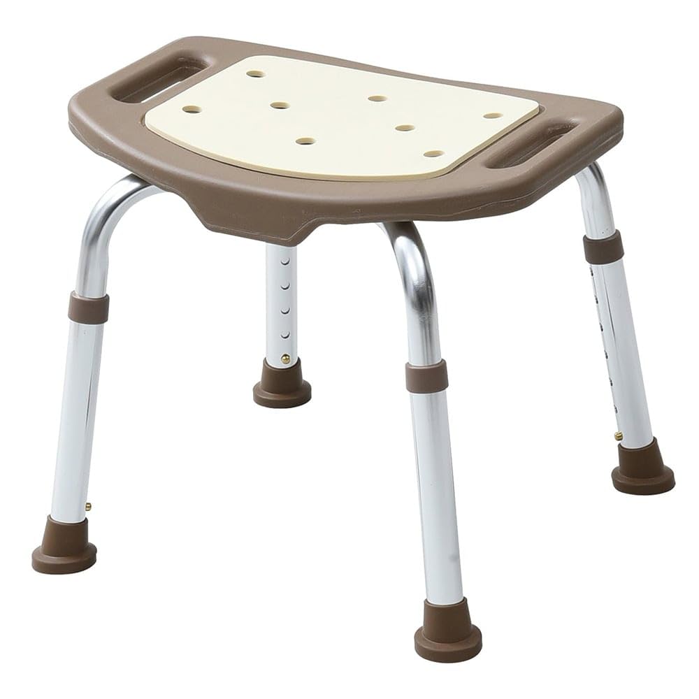

YAMAZEN Comfort Shower Stool, Brown, YS-7001SN (BR/BE)