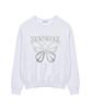 Nigaennikol Nicole Butterfly Quality Sweatshirt_Melange Silver