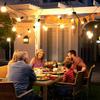 Shatterproof Design Outdoor String Lights Plastic Bulbs Waterproof Bulbs Bistro Cafe
