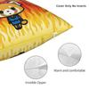 Custom Modern Japan Cartoon Aggretsuko Anime Sofa Cushion Cover Polyester Throw Pillow Case Bedroom Decoration