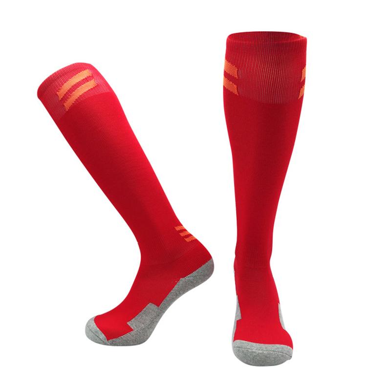 Sport Hosiery Men Knee High Athletic Socks Football Soccer Socks Men's Nylon Sports Socks