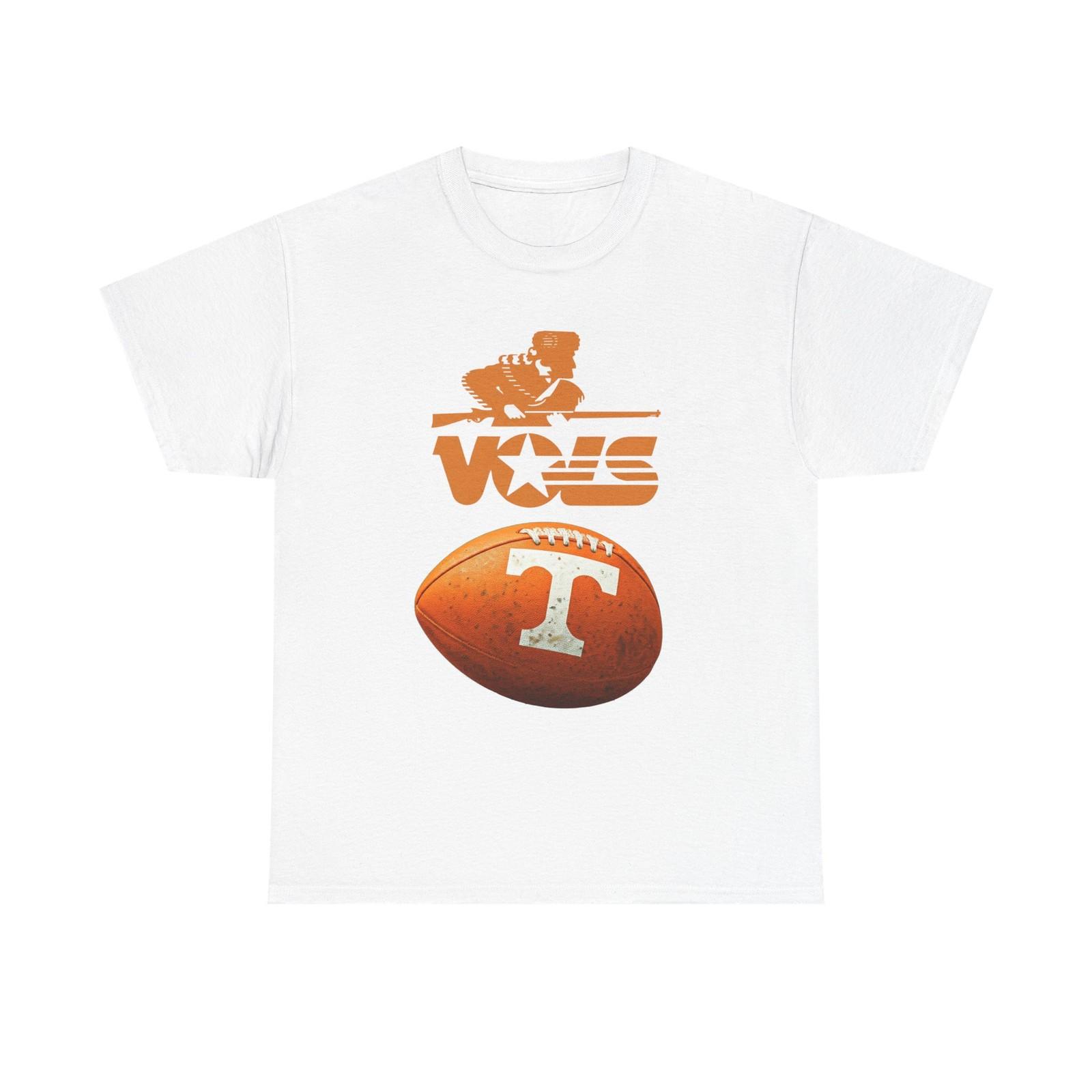 

Vintage University of Tennessee Tee - Retro UT Vols Football Shirt, Unisex S