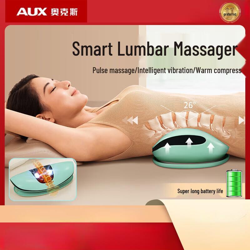 

AUX ST-1202C Electric Lumbar Massager with Heat and Vibration