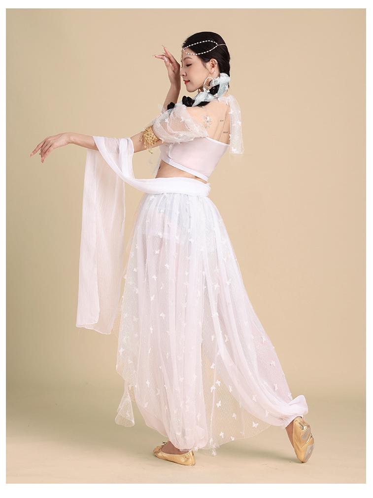 Prinzessin Jasmin Exotisches Indisches Bauchtanzkostüm - Damen Dunhuang Apsara & Westliche Regionen Stile