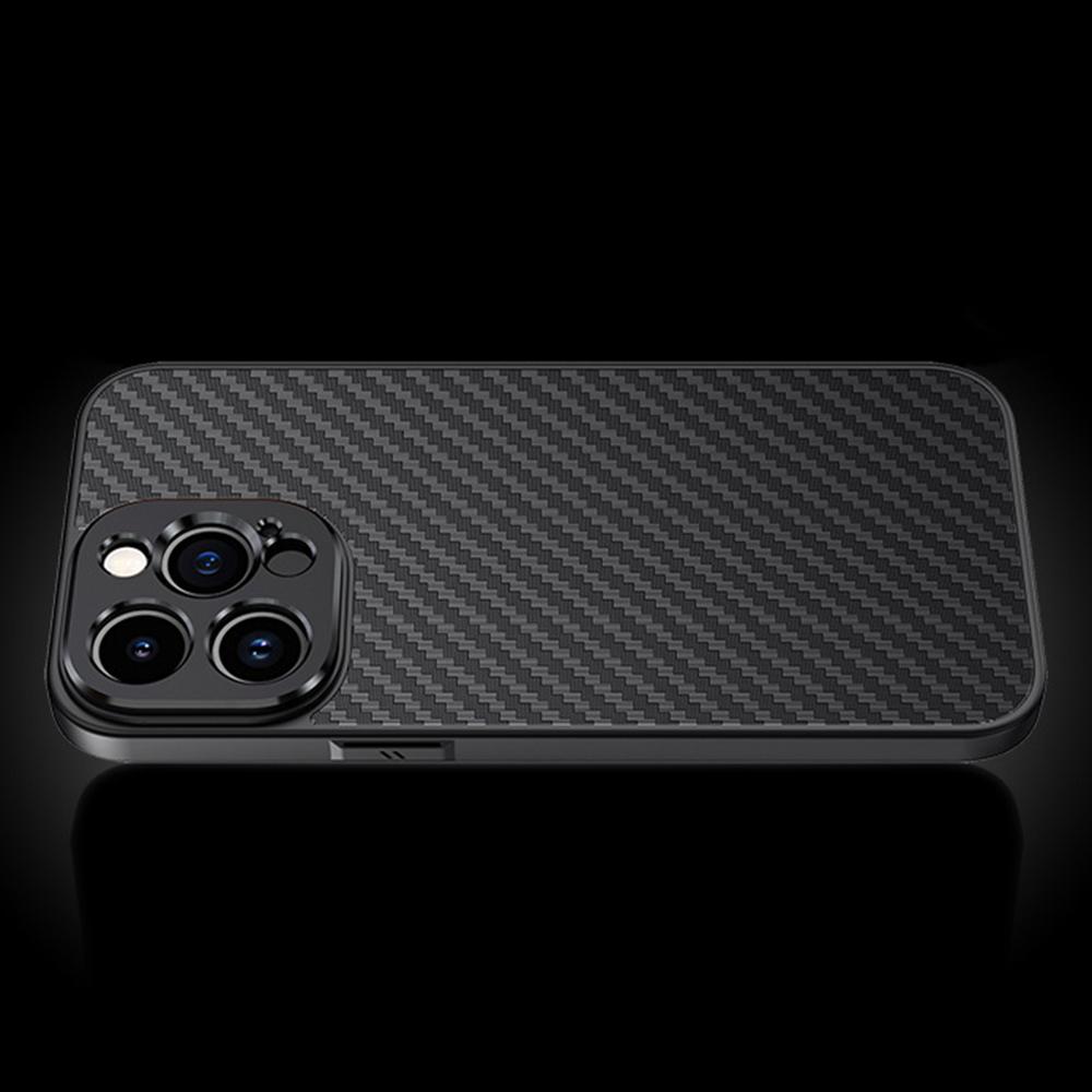 For iPhone 15 Pro Max Case PC+TPU+Aluminium Alloy Phone Cover with 17mm Lens Backplate