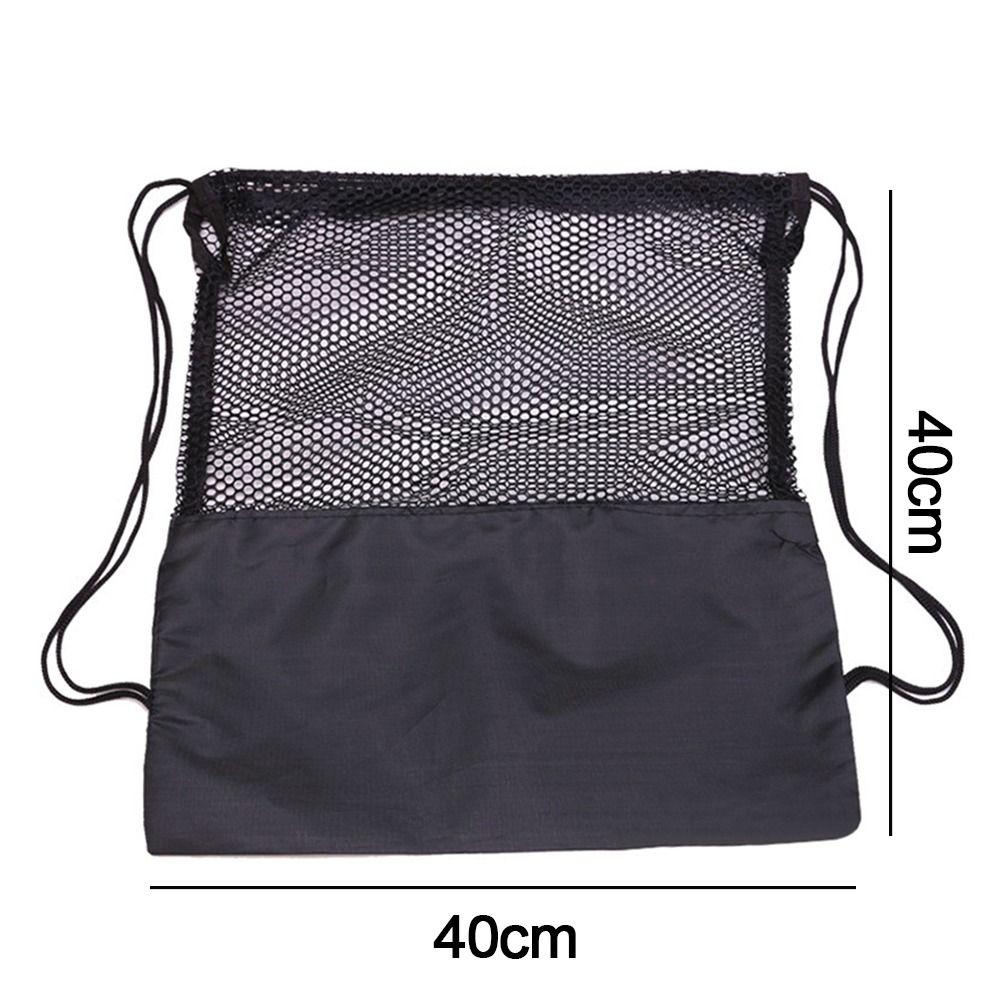 Oxford Basketball Cover Mesh Bag Black Portable Volleyball Ball Storage Bags Ball Storage Backpack Football Balls