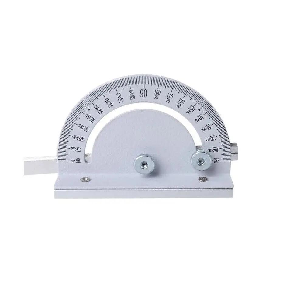 Professional Professional Table Saw Angle Ruler Table Saw Circular Router DIY Miter Gauge Metal T Slot Angle Gauge Woodworking