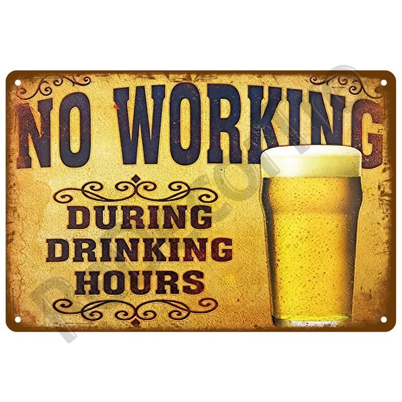 Öl Vintage Metallskylt Whiskey Plåtskylt Affischer Plåt Hem Väggdekor För Pubar Barer Kaféer Klubbar Retro Plakett Målning Mank Cave