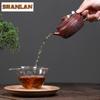 160ml Yixing Lila Ton Teekannen Handgemacht Großkalibriger Topf Roher Ton Drachenblut Sand Teekocher Mit Sieb Zisha Tee