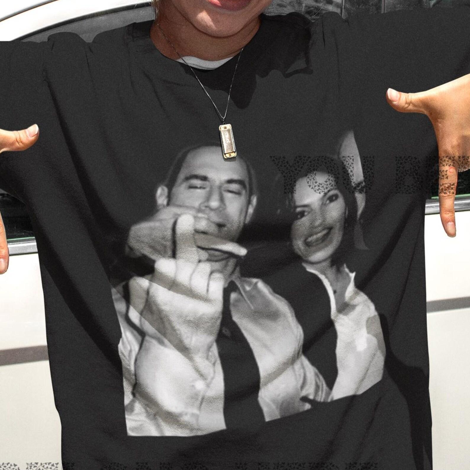 Vintage Unisex Tshirt Elliot Stabler and Olivia Benson Shirt, Elliot and Olivia Shirt, law and Order Tee, Middle Finger L