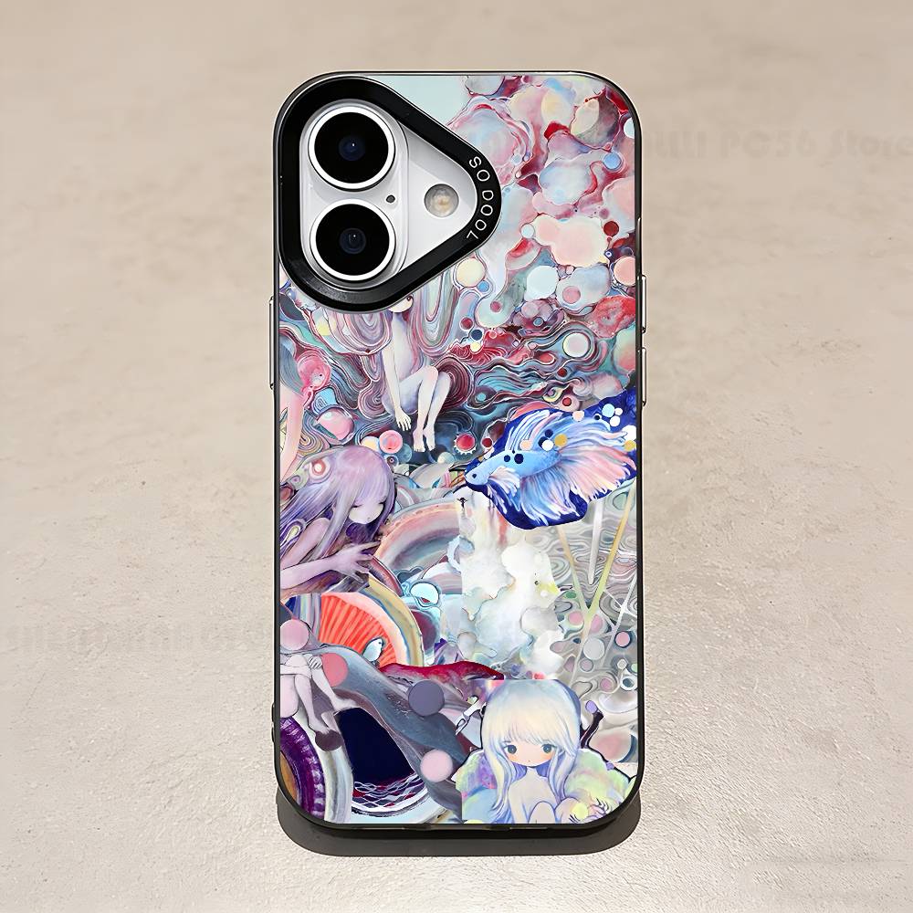 

K-Kikuo Anime Figure Case For IPhone 11 12 13 14 15 16 17 Pro Max XS X XR Cover iPhone12mini