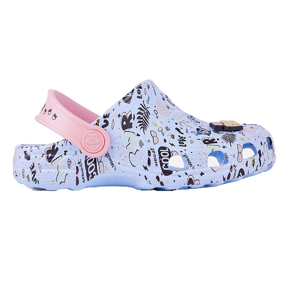 Coqui Childrens/Kids Little Frog Game Over Clogs