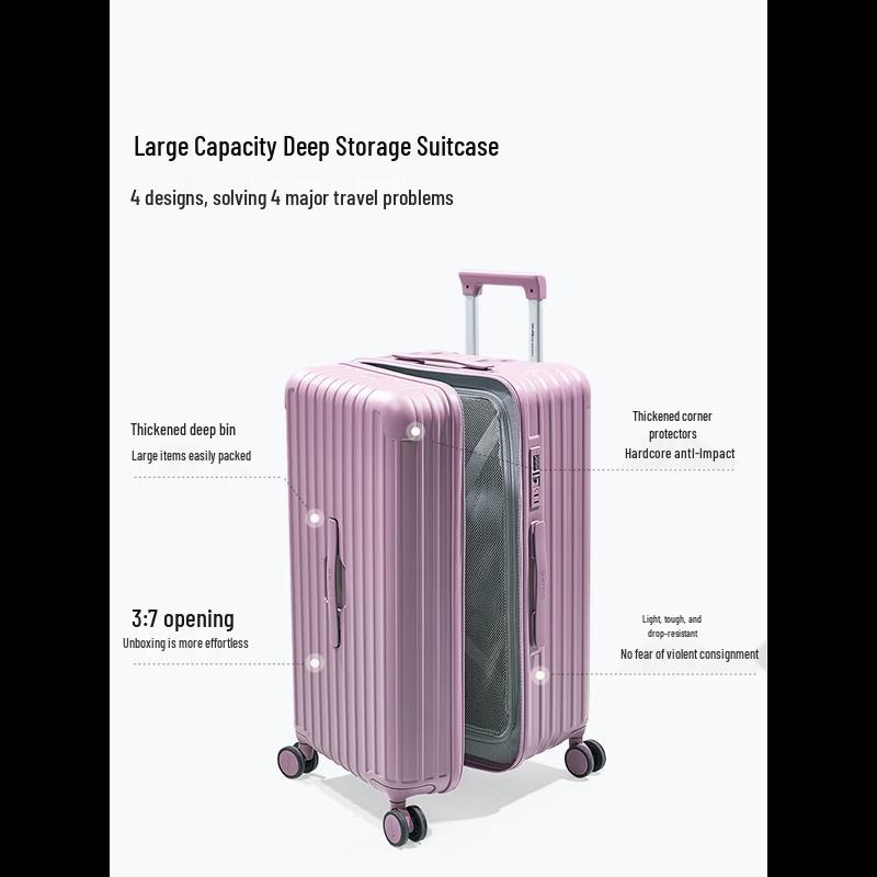 OIWAS Hardshell 3:7 Split Spinner Luggage