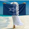 1 Stück Dallas Cowboys Strandtuch, Bequem und Dick, und Schwimm-/Bade-/Picknick-/Campingtuch, Geeignet für Strand am Meer