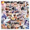 60 Nezha Graffiti Stickers Personalized Cartoon Hot Chinese Comics Decorative Suitcase Mobile Phone Case Computer Stickers