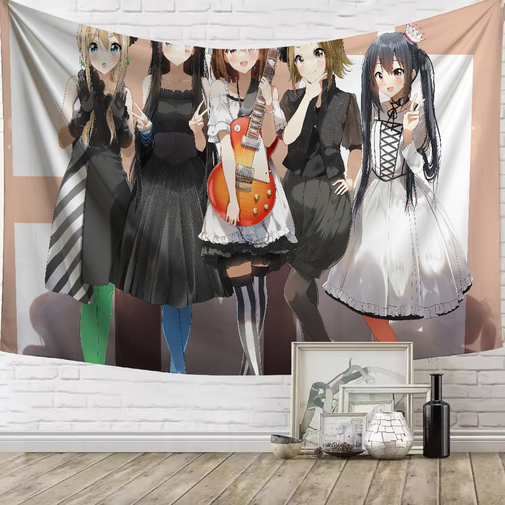 Cute Hot Girl Fashion Anime KKONS Tapestry Living Room Bedroom Gamer Room Decoration Large Luxury Tapestry