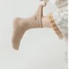 Bowknot Floor Socks Fleece Thickened Carpet Home Socks Autumn Winter Furry Plush Socks  Women