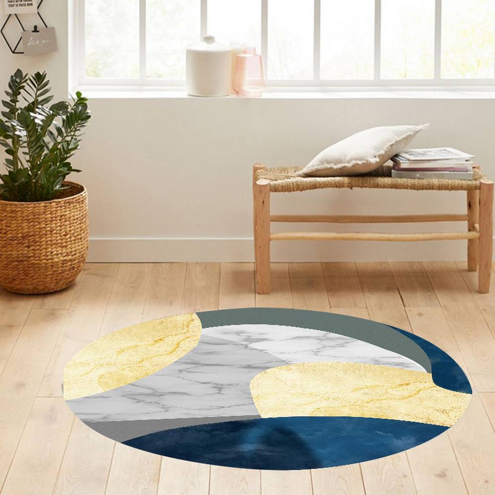 

Mosimoso Home H1087 Ковер с точечной подошвой и цифровой печатью 100x100 cm