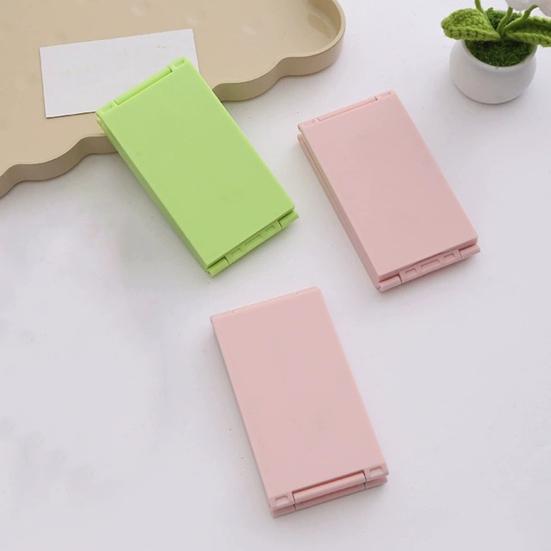 Multi-Angle Folding Self Haircutting Mirror Head Back View Available Foldable Makeup Mirror 4-Way