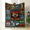 Gaming-Themed Blanket Design for All Seasons Blanket Lunch Break Throw Gift