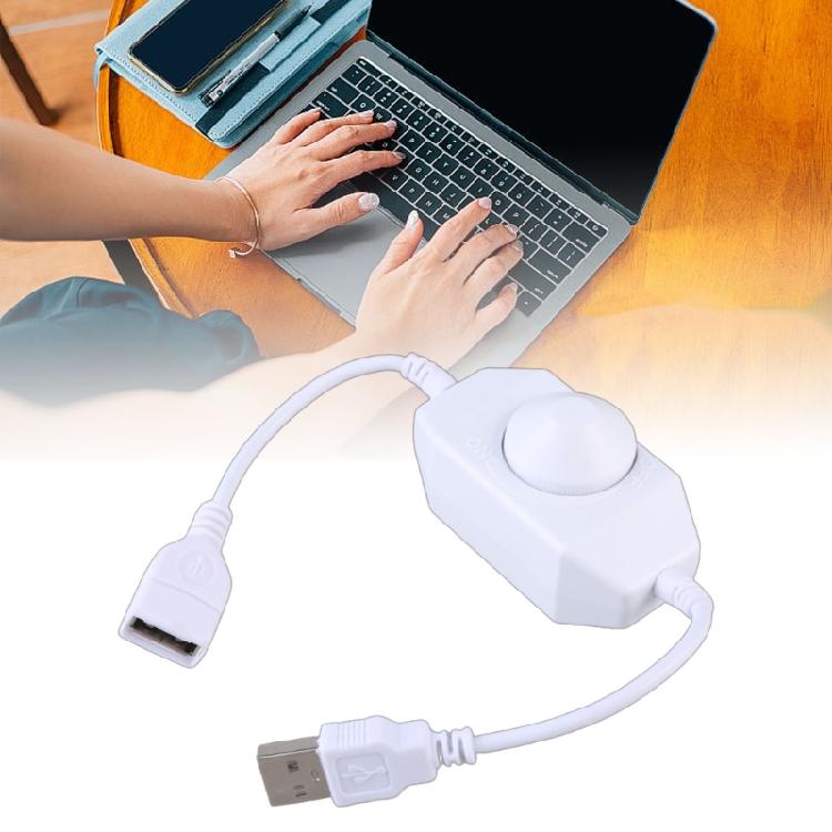 USB LED Knob Dimmer DC5V Ribbon Brightness Adjustable Switches Controller