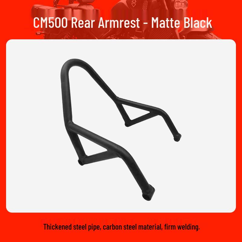 Honda CMX300/CMX500 Rebel Rear Grab Handle & Backrest Modification