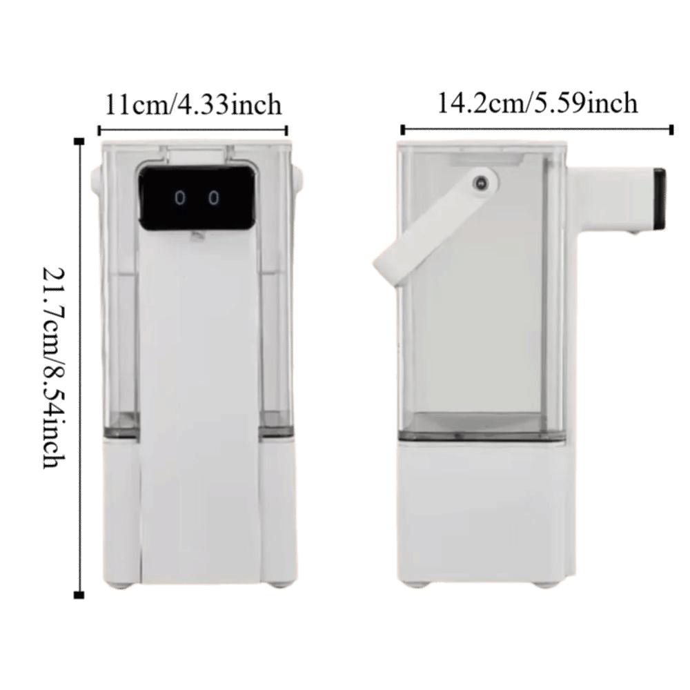 Désinfectant pour mains électrique intelligent de 800 ml, distributeur mural à détection automatique, Lavage de vaisselle