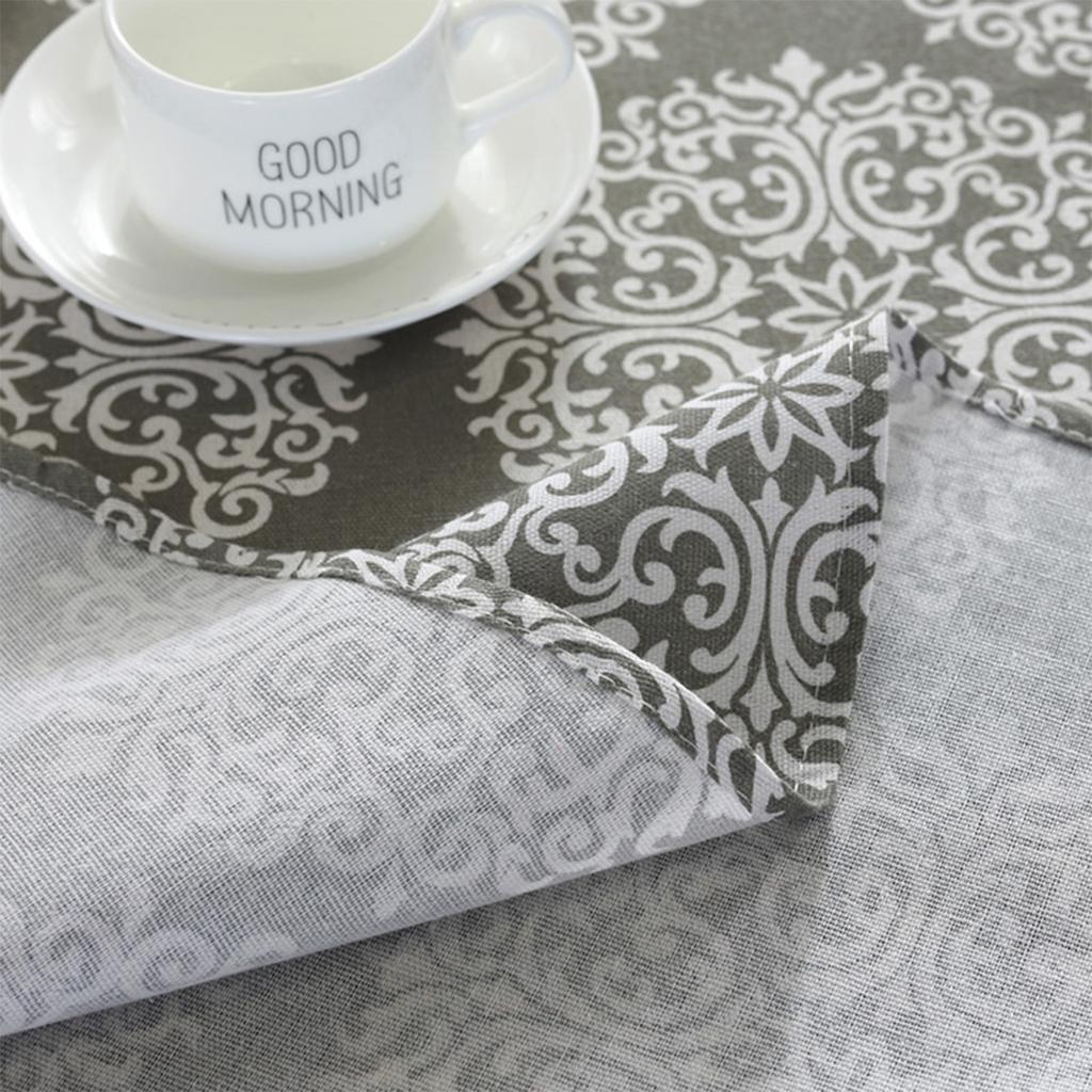 Round Tablecloth Washable Table Cloth Decorative Table Cover for Wedding Holiday Christmas Party Picnic Dining Room Table Covers