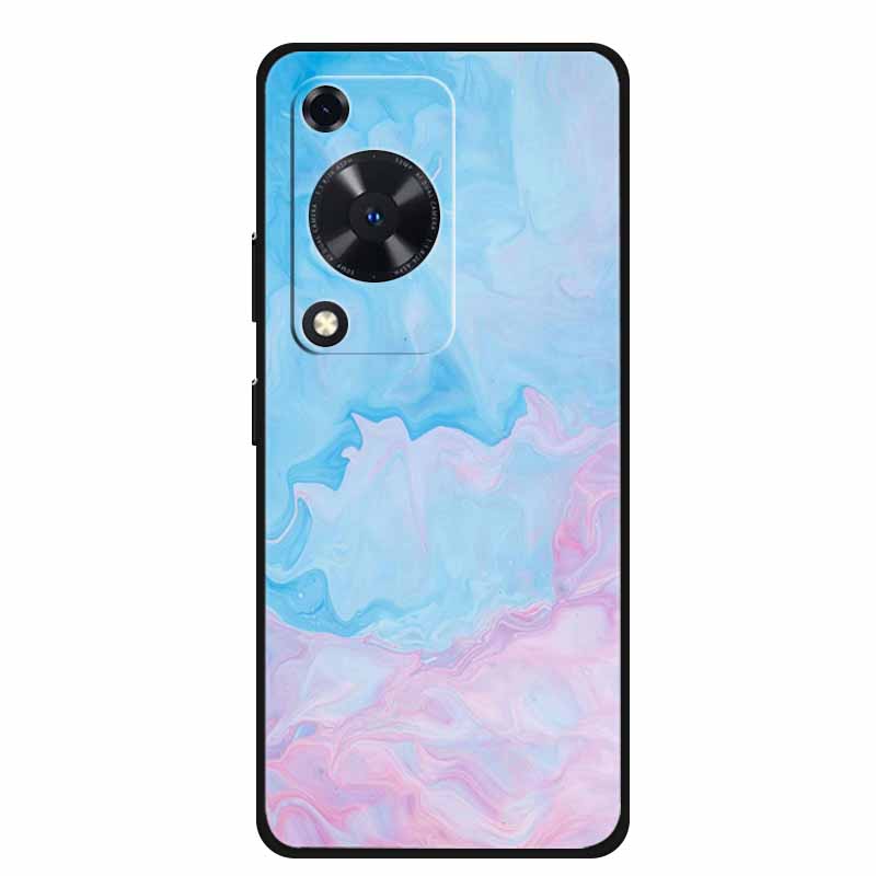 For Huawei nova Y72 Case Marble Soft Silicone TPU Phone Cases Back Cover For Huawei Enjoy 70 NovaY72 Painted Shockproof Coque