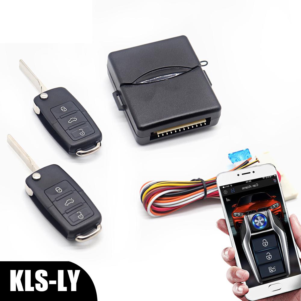 Remote Start Kit Universal Smartphone Control One-button Start Push Systems Car Start Stop Keyless Entry System