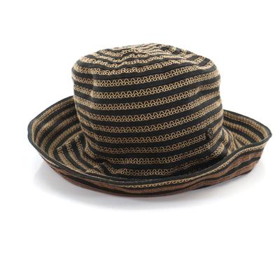 Hergestellt in Japan Rand-Eimerhut M(22,4 Zoll) Schwarze Serie Hut Herren Gebraucht