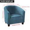 Club Chair Cover Stretch Armchair Slipcover Bar Living Room Tub Protector Cover