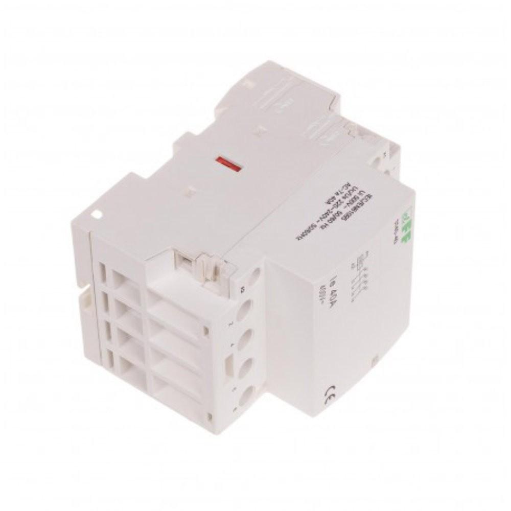 Stycznik Modułowy Instalacyjny 40A 230V 4Z 4No Cichy Na Szynę Din Th35
