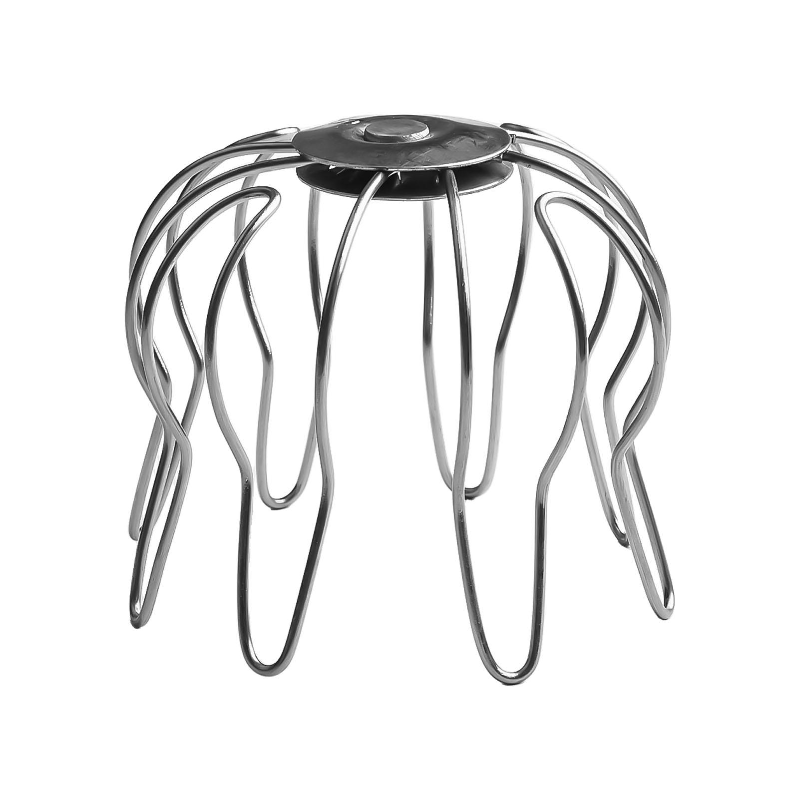 

Easy To Install Gutter Guard Rain Pipe Cap 40mm-50mm Drain Pipe Cap Debris Prevention Easy Installation Stylish Design