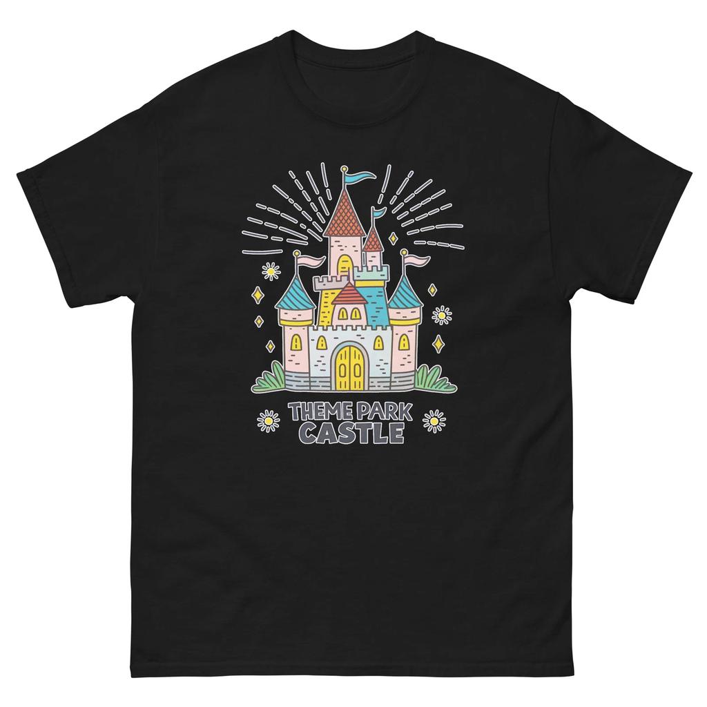 Theme Park Castle Everyday Location Building Place T-Shirt