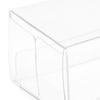 Caja transparente de PVC de 20 piezas, cajas de protección para escaparate de exhibición de juguetes de coche 1/64