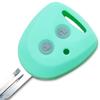 [IKET] Daihatsu Toyota Keyless Key Silicone Cover, 2 Buttons, Emerald Green, Move, Tanto, Mira,
