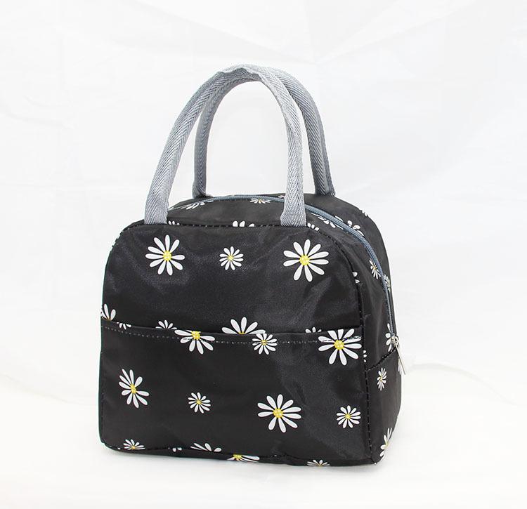 Izolované tašky na oběd Chladicí taška s přední kapsou Box na oběd Obědová taška Pro ženy Muži Dospělí Dívky Práce Turistika Piknik