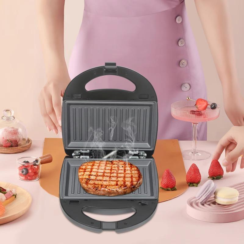 Best Selling Mini Home Breakfast Maker - Non-Stick Waffle Maker, Multi-Function for Waffles, Sandwiches & More, Compact & Easy to Clean