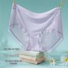 Cosmo Lady Women's Antibacterial Ice Silk Seamless Briefs