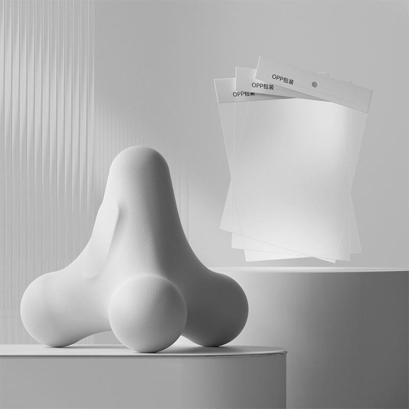 Faszienball mit vier Ecken, Plantarfaszienball, Massageball für Schultern, Nacken, Taille, Hände, Laktatübungen, Entspannung, Meridian-Fitnessball