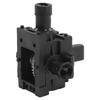 RC Front Gear Box Plastic Steel RC Differential Gear Box Housing Cover Case for ZD Racing 1/16 S16 EX16 16426 2011 Black
