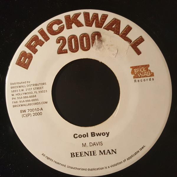 

7inch Record BEENIE MAN - Cool Bwoy BW70010 Brickwall Recor 2000 US Reggae, Ska & Dub Used