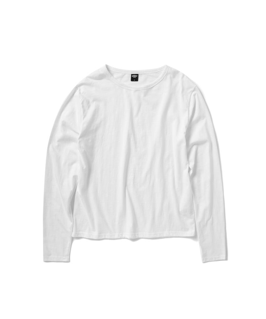 SUPERSUB Slub Color Block Layered Long Sleeve T-Shirt 4 Colors